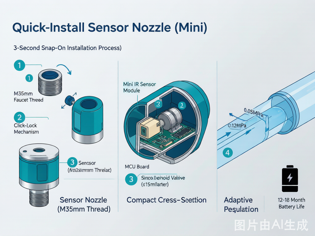 GIBO Sensor Faucet